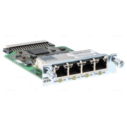 HWIC-4ESW CISCO QUAD PORT 10/100 ETHERNET SWITCH INTERFACE CARD MODULE